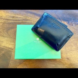Kate Spade black Charlottesville coin purse